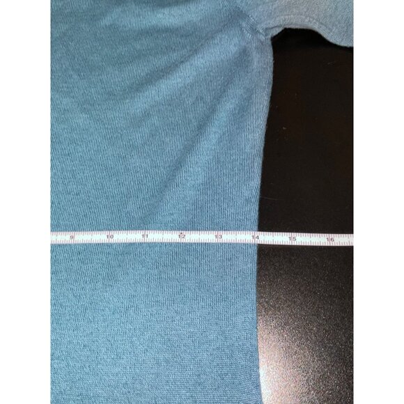 RED Valentino Wool Blend Ruffle Accent Dress Teal size *XS - Picture 11 of 12